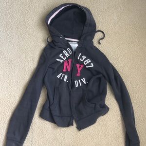 Staple Grey and Pink Aero Hoodie